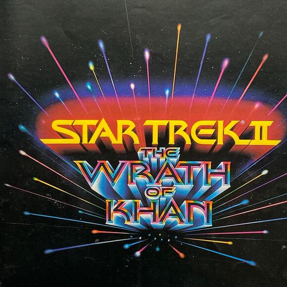 Vintage 1982 Star Trek 2 Wrath of Khan Movie Souvenir Collectible Program 12"x9" - Picture 3 of 16